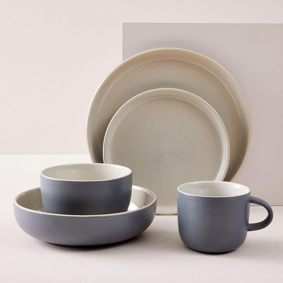 Kaloh Stoneware Dinnerware Anchor Grey West Elm Australia